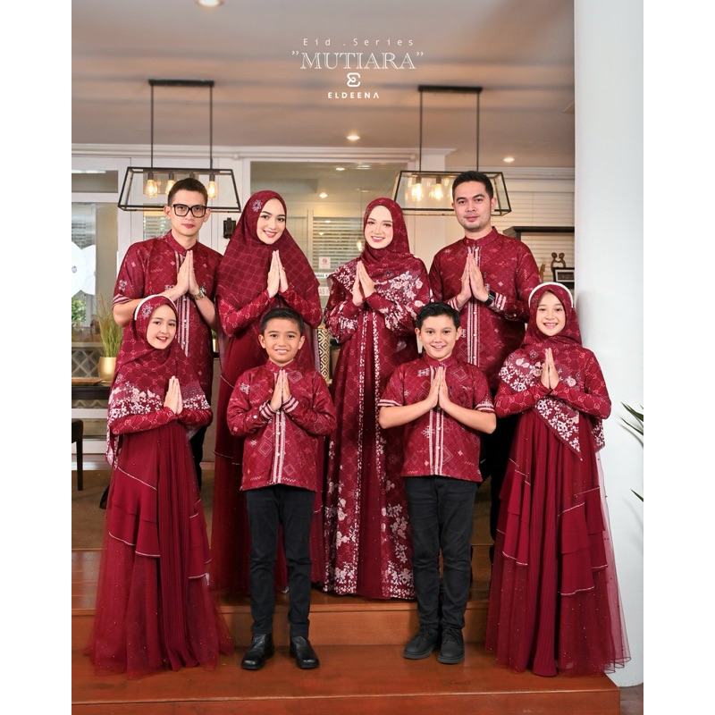 MUTIARA EID SERIES BY ELDEENA SYARI / GAMIS PESTA MEWAH / DRESS MUSLIMAH / BAJU SYARI BRANDED