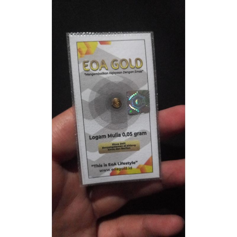 EOA Gold 0,05 Gram