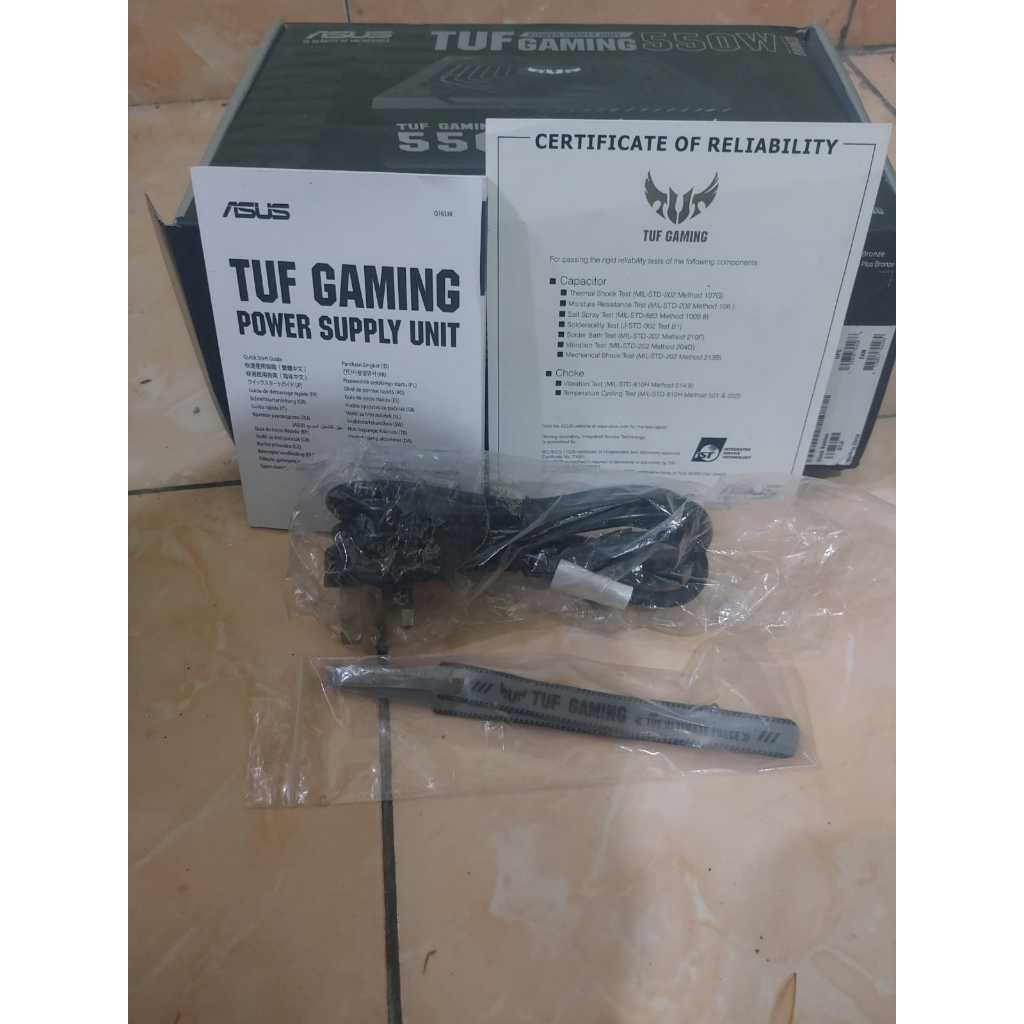 PSU Asus tuf 550b 550watt 80+bronze