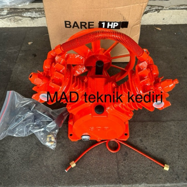 Kepala Kompresor 1 HP SDP by Shark Bare Head kompresor 1hp