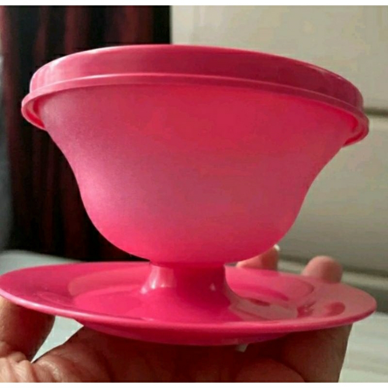 dessert cup tupperware / silikon cup tupperware / gelas goblet tupperware / kiddie bowl / summer cup