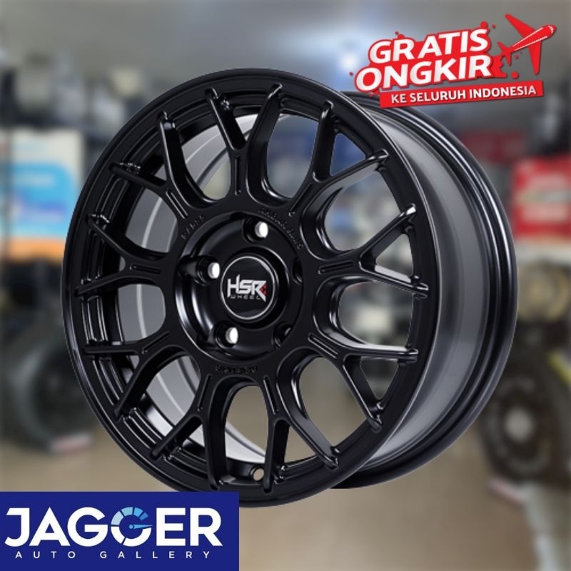 Velg mobil hsr wheel promo tipe rais5 ring 15 free ongkir ke palembang