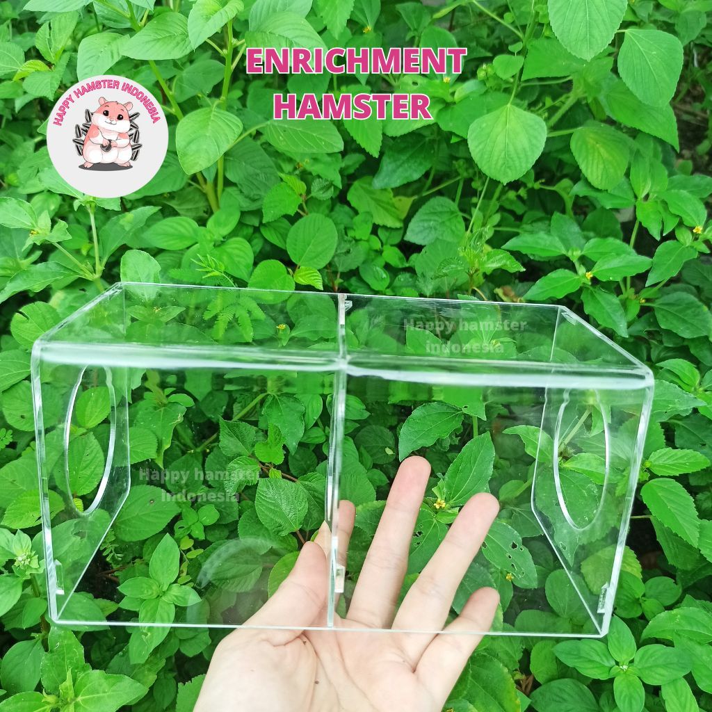 [Happy Hamster] Terowongan hamster tunnel akrilik | Platform tunnel hamster | Meja akrilik hamster