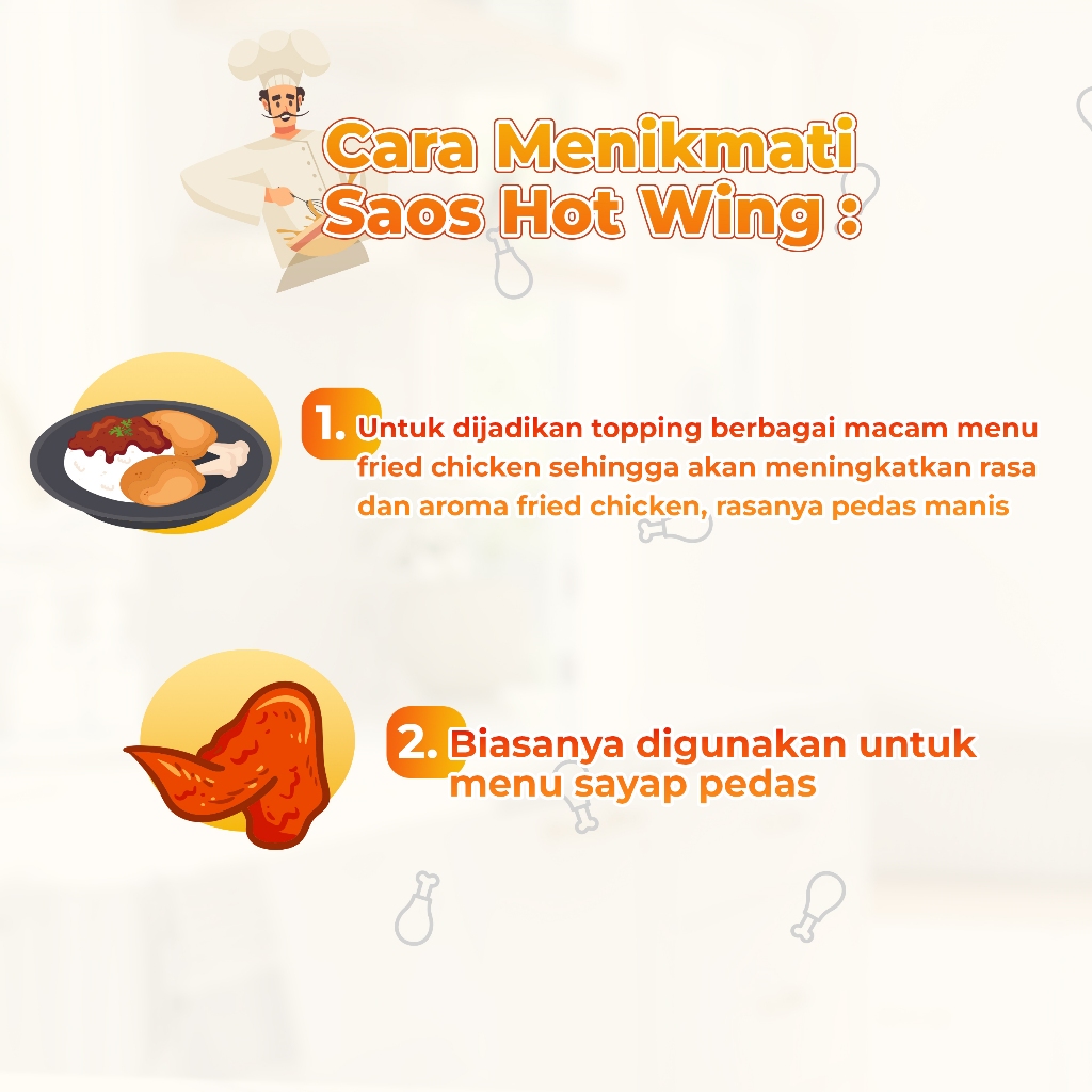 

Saos Hot Wing / Kemasan 1 Kg / Rasa Sangat Pedas