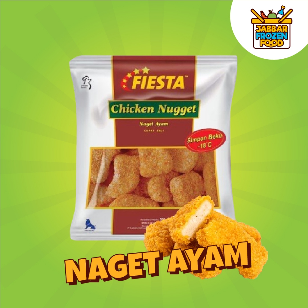 

Chicken Nugget FIESTA Naget Ayam 500gr