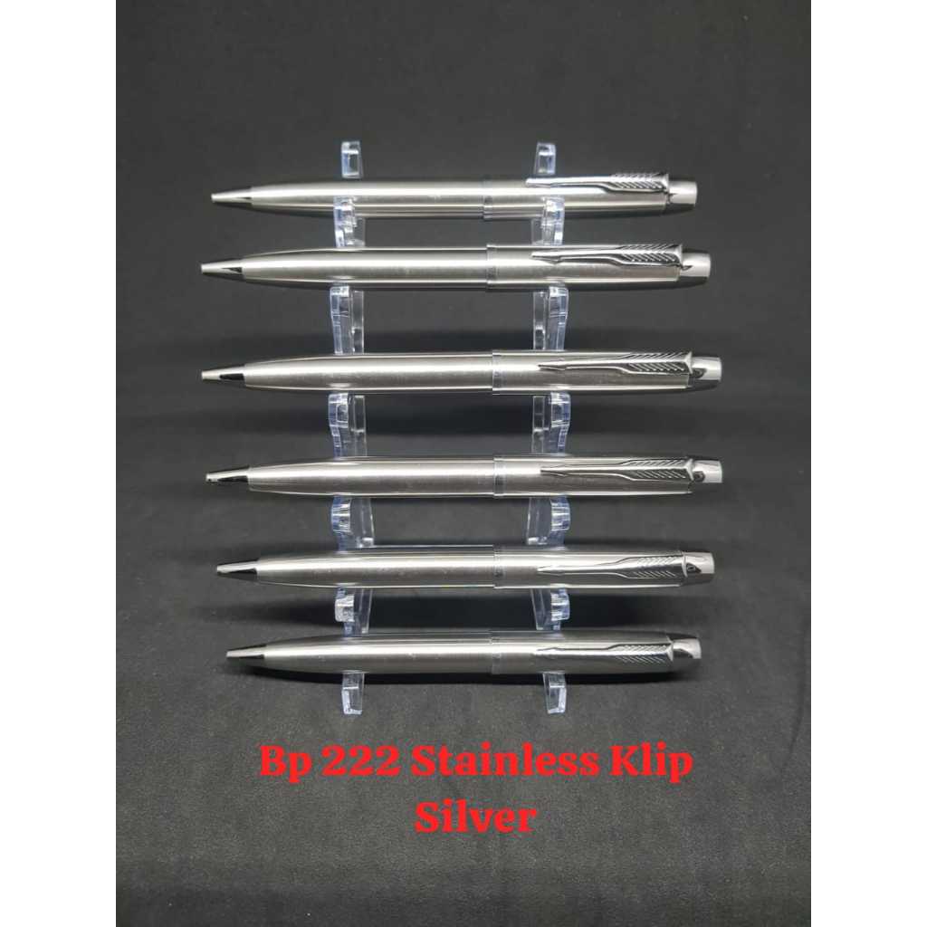 

Pulpen Stainless Klip Silver I BP 222 I Pen Metal I Bollpoint Exclusive I Pen Stainless Cocol Untuk Promosi Souvenir Bisa Custom Nama dan Logo Perusahaan
