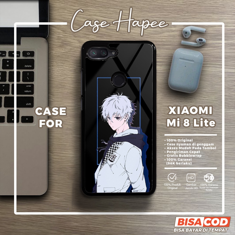 Case Xiaomi Mi 8 Lite Casing Xiaomi Mi 8 Lite [NAGI] Casehapee Case Glossy Case Aesthetic Custom Cas