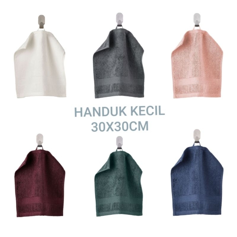 FRED Handuk Kecil, Handuk Muka, Waslap uk 30x30 cm