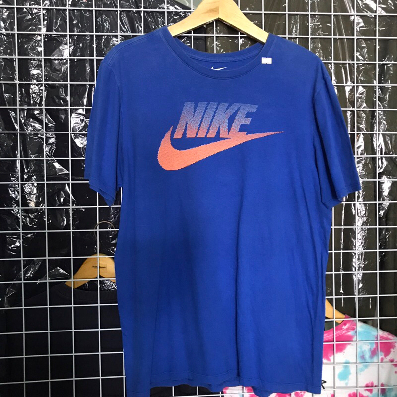 KAOS BRANDED NIKE BIRU BARU ORIGINAL MURAH