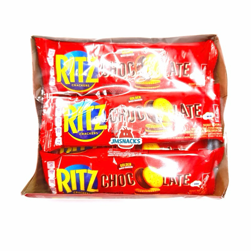 

[PROMO!!] Ritz Sandwich CHOCOLATE 1 Pak isi 12 x 27gr - biskuit nikmat enak termurah diskon