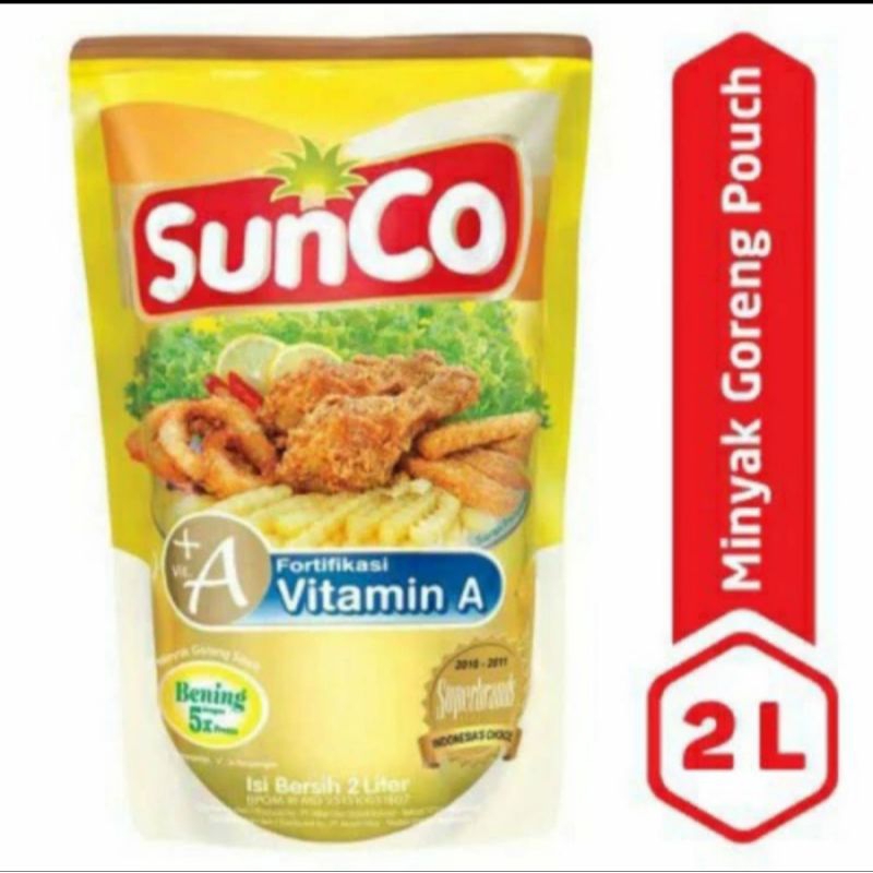 

SUNCO MINYAK GORENG POUCH 2 L