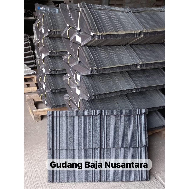 Genteng Metal Minimalis Azzura (Berat Asli)