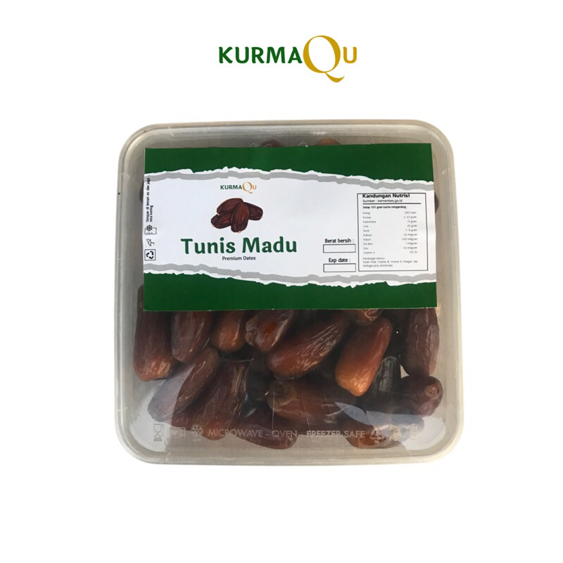 

Kurma deglet Nour Processed (Madu) 1Kg Algeria | Kurma Tunisia Madu | Tunis Madu
