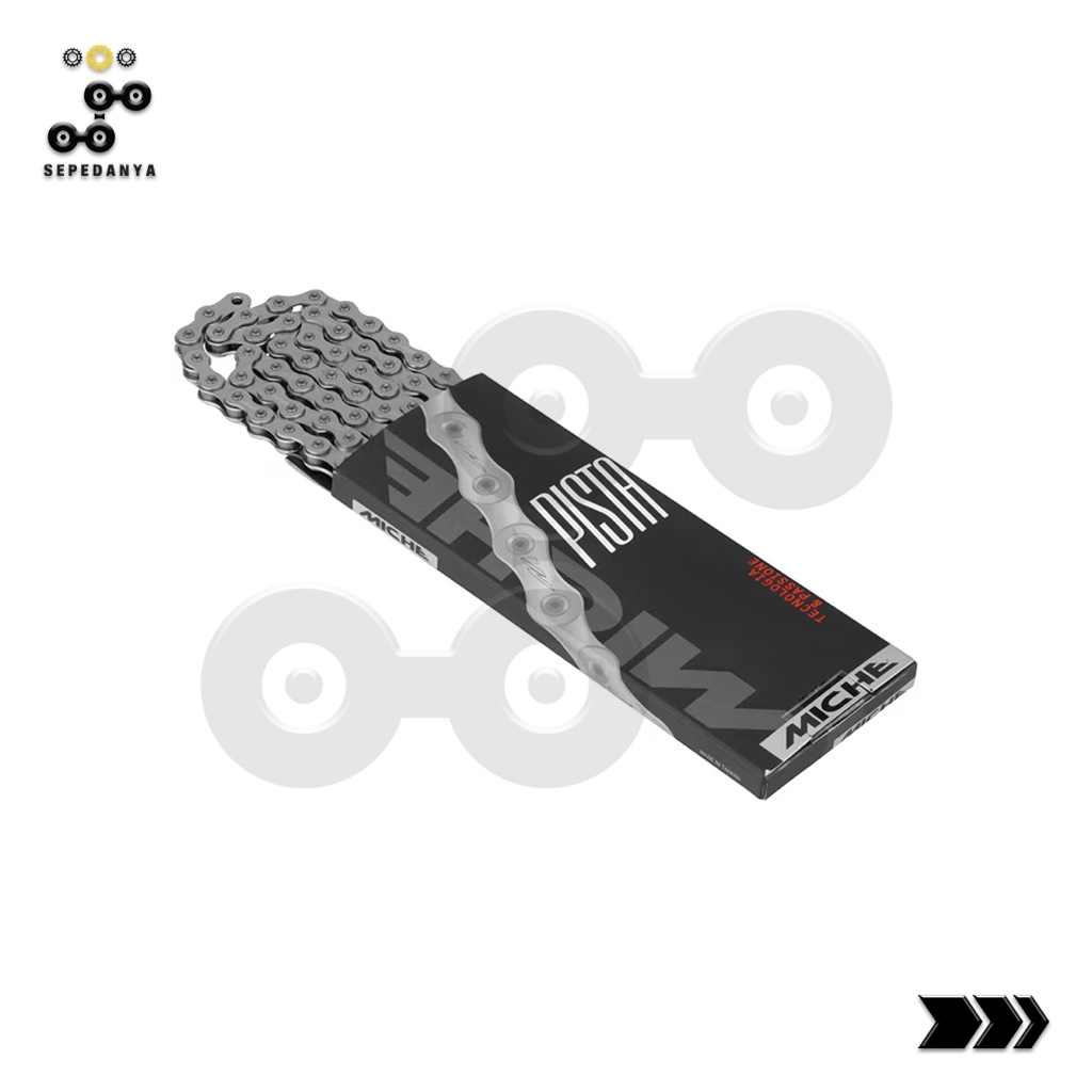 Rantai Miche Pista Single Speed Hollow Link Chain Sepeda Fixie Fixed Gear Track Tracklocross Bike Bi