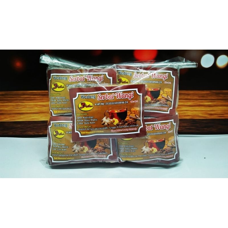 

WEDANG SERBAT WANGI (1 PACK ISI 10 PCS)