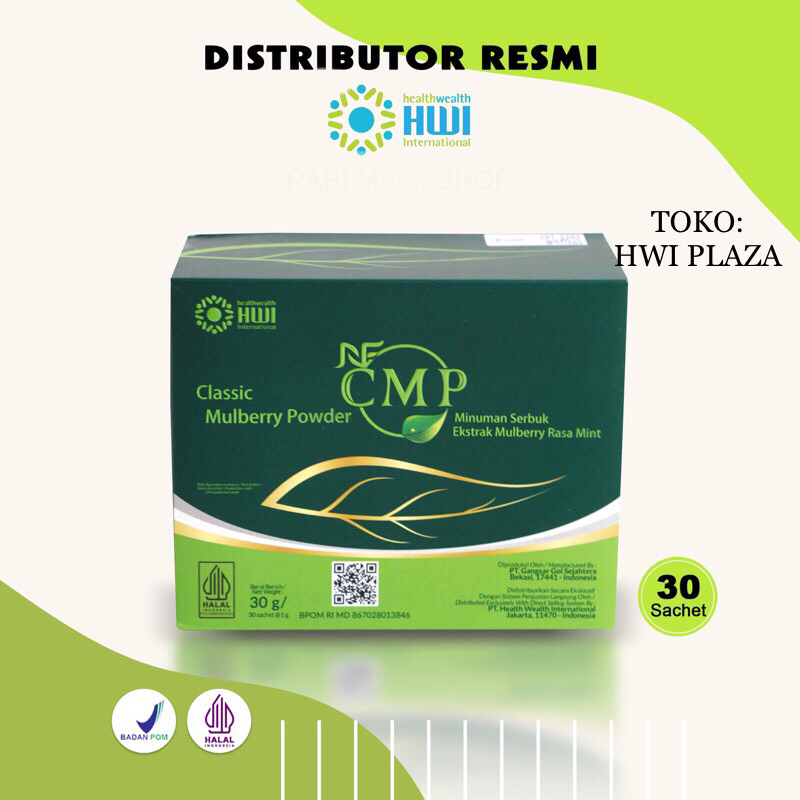 CMP HWI ORIGINAL isi 30 sachet / NF CMP PRODUK  HWI ORI asli 100%