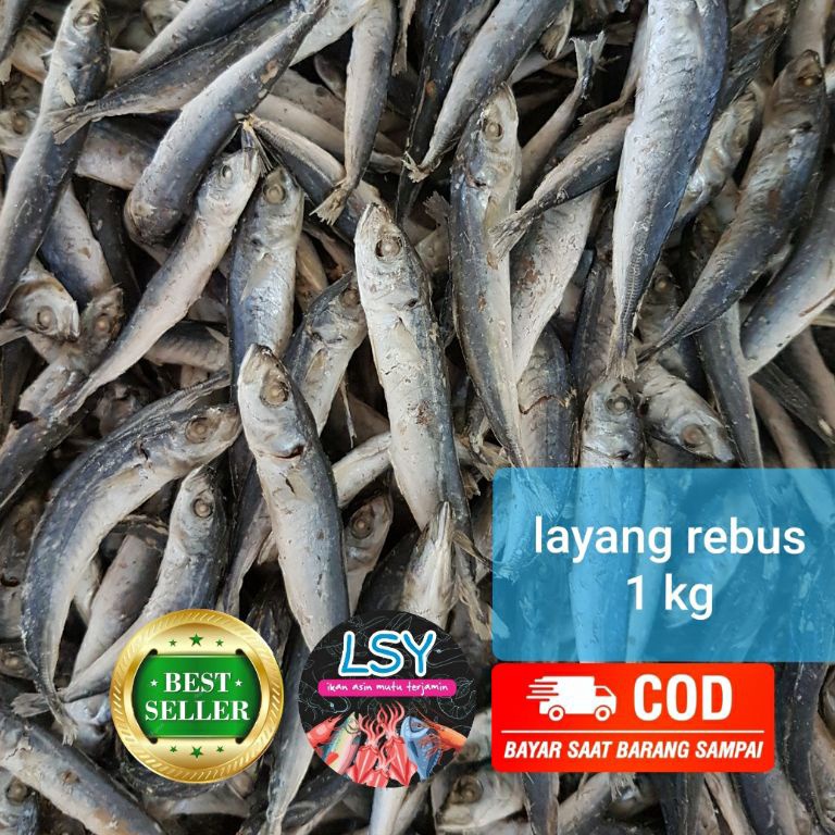 

GROSIR ikan asin layang rebus super 1kg