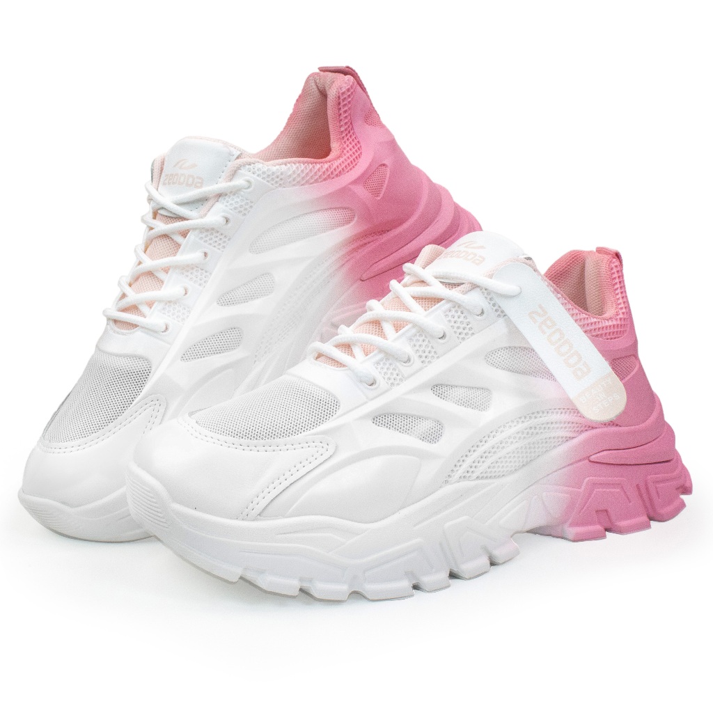 Zeodda Eunji Sepatu Sneakers Wanita Casual Putih Korea Style 1033