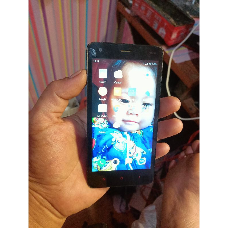 lcd redmi 2 ori copotan normal