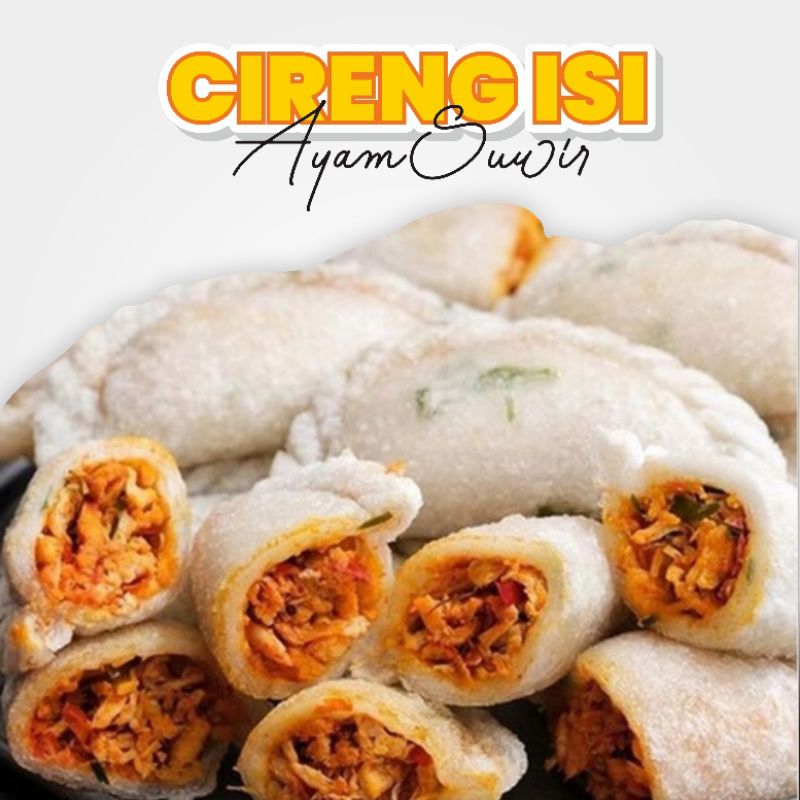 

CIRENG ISI AYAM SUWIR PEDAS/ORIGINAL FROZEN FOOD
