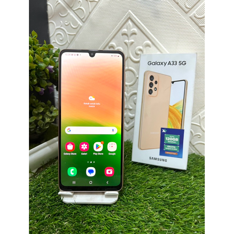 Samsung galaxy A33 5G ram 8gb internal 256gb resmi sein indonesia