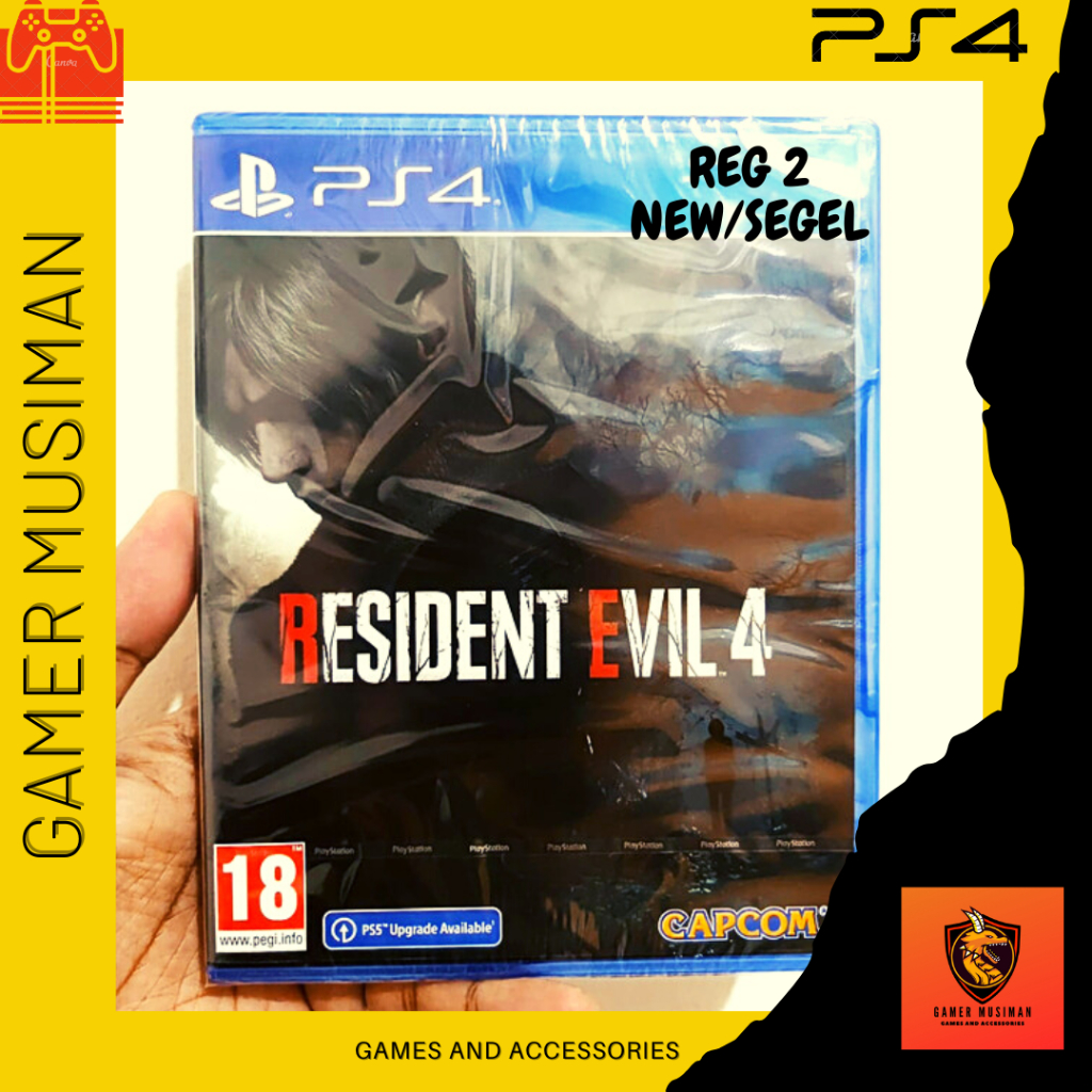 BD PS4 RESIDENT EVIL 4 REMAKE - SECOND MURAH