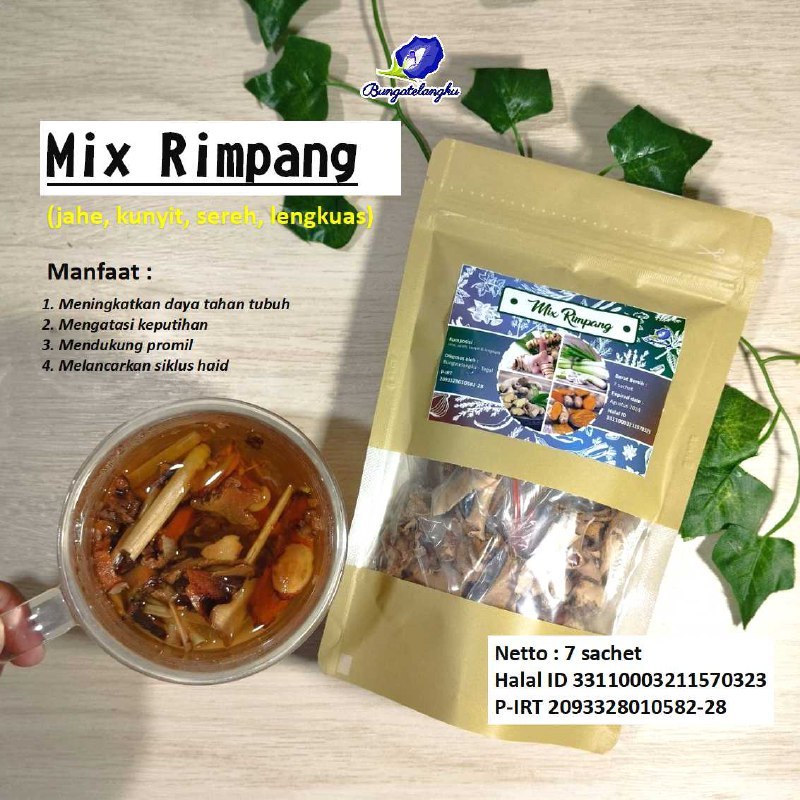 

Mix Rimpang | Jahe kunyit lengkuas sereh