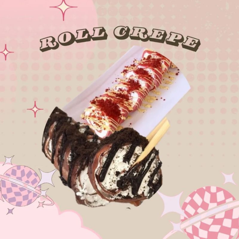 

Roll crepe oreo, Roll crape red velvet