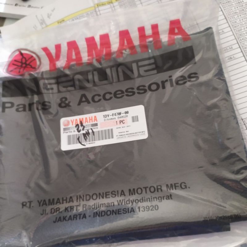 COVER JOK / SARUNG JOK / KULIT JOK YAMAHA JUPITER Z1 (1DY1) ASLI ORIGINAL YGP / 1DY-F470F-00