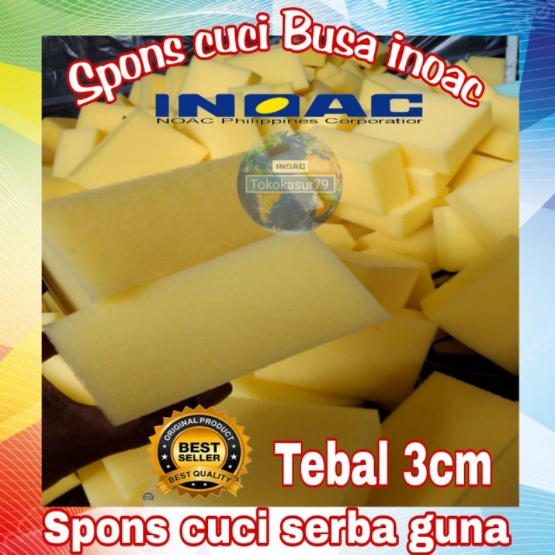 Sponge.Spon cuci piring.sponge busa inoac.busa cuci piring.busa inoac.sponge cuci