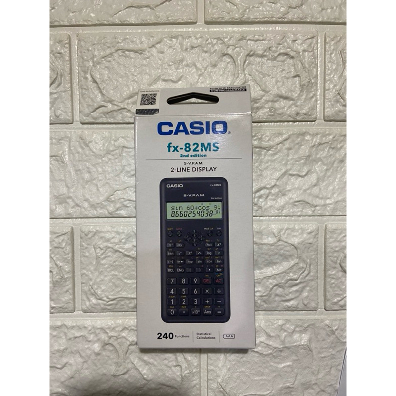 

KALKULATOR CASIO FX 82 MS 2nd Edition Scientific Original