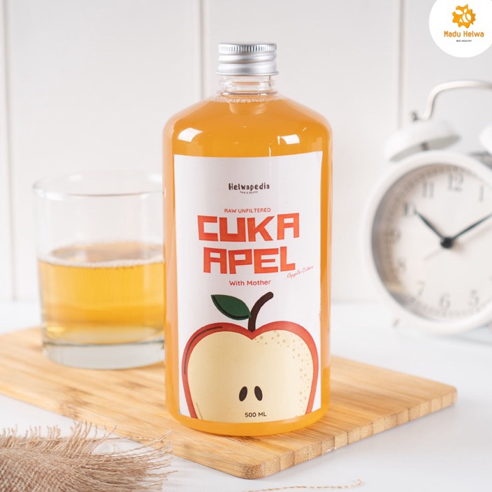 

Ready Stok Cuka Apel Apple Cider With The Mother By Madu helwa