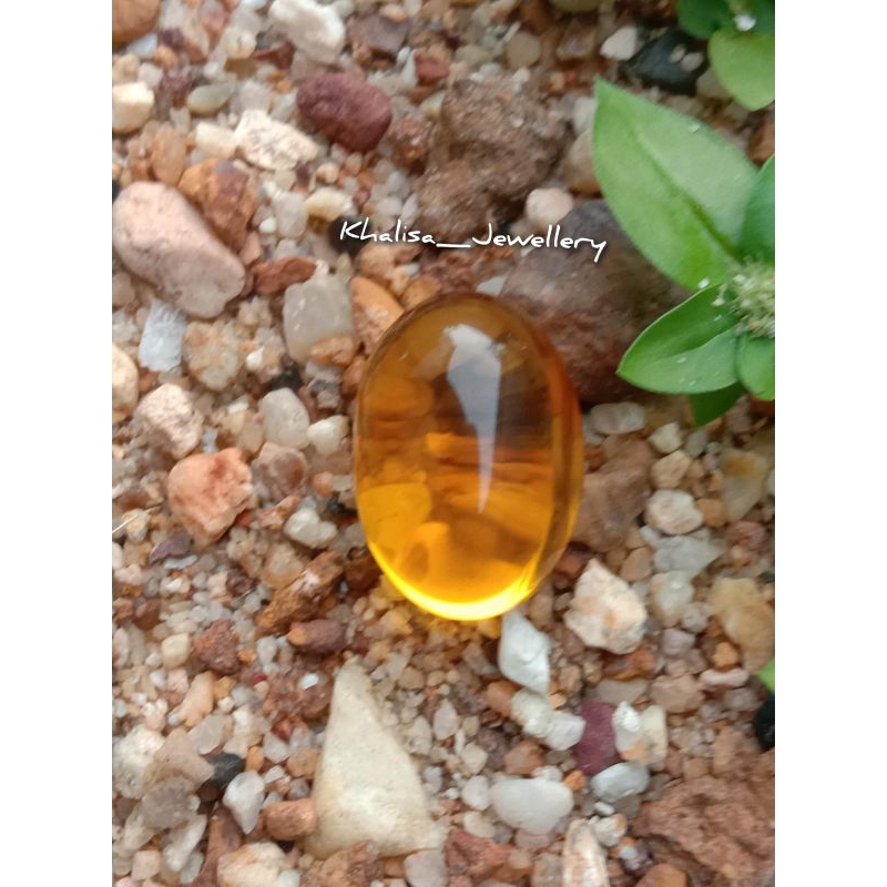 Batu Cincin Kecubung Kuning / Kecubung Madu