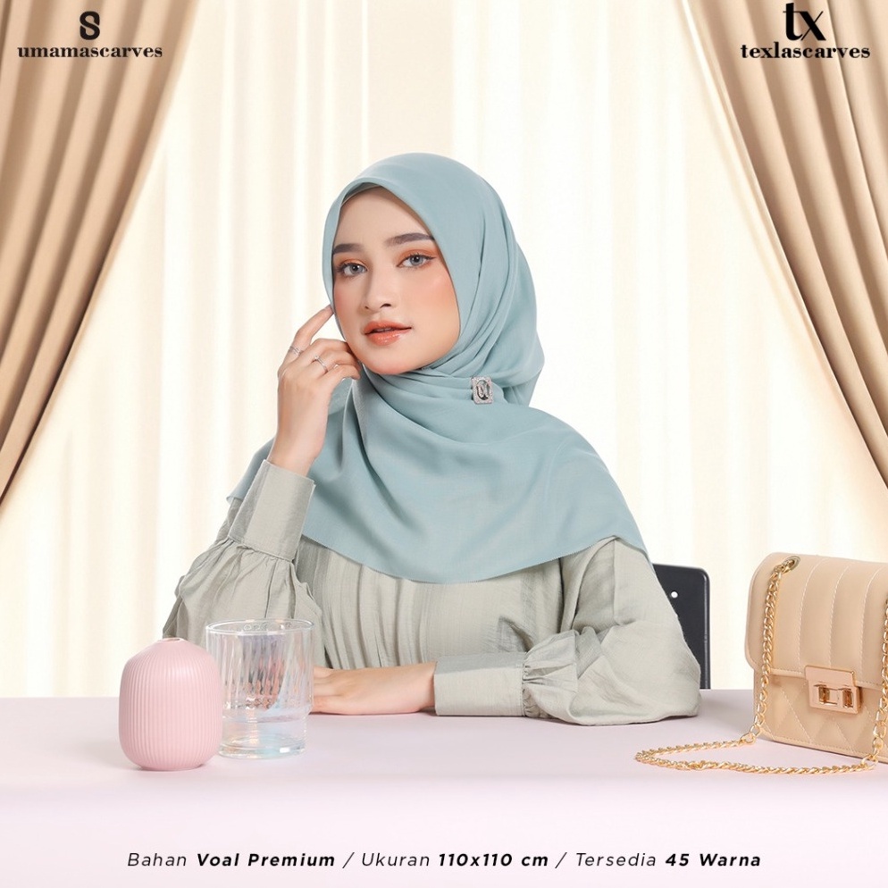 PAKET LENGKAP BOX TexlaScarves Box Polos By UmamaScarf