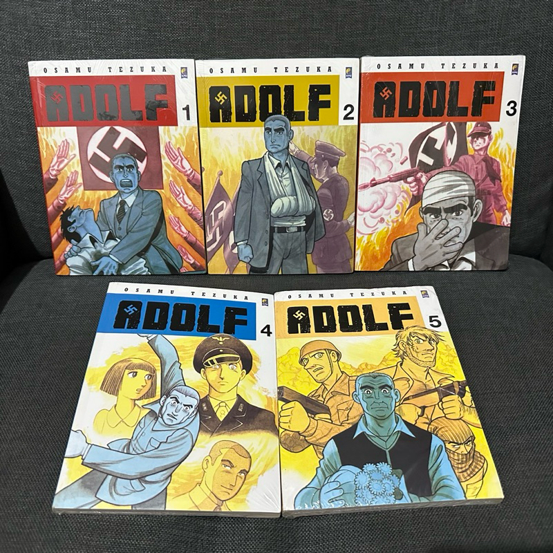 Komik ADOLF 1-5 Tamat (Osamu Tezuka) NEW SEGEL ORIGINAL