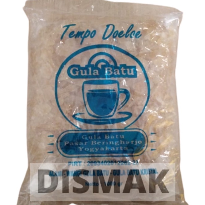 PROMO ALE Gula Batu Kristal Kuning Alami 1 KG asli Jogja