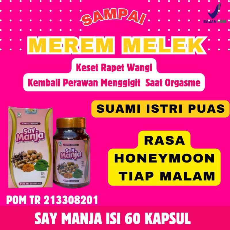 Kapsul Manjakani Say Manja Jamu Rapet Miss V Kembali Perawan Perapat Miss V Rapet Wangi merapatkan m