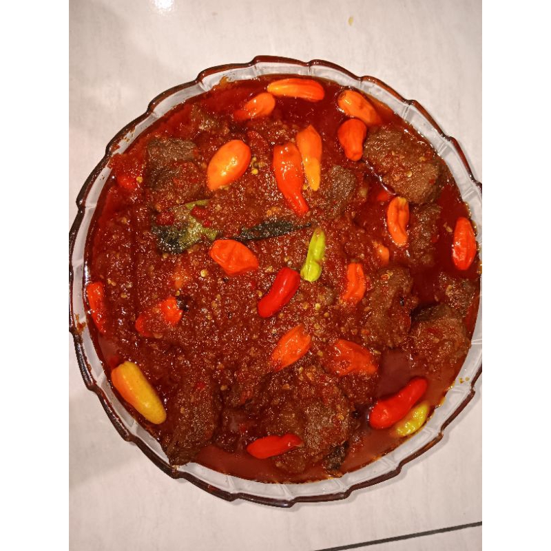 

Oseng Daging Mercon Super Pedass