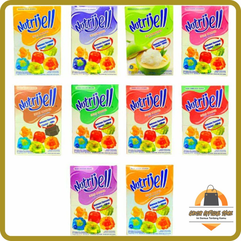 

NUTRIJELL Nutrijel Jelly Powder Aneka Rasa