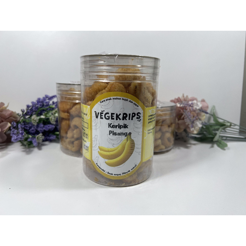 

Vegekrips Keripik Pisang Manis 750 mL