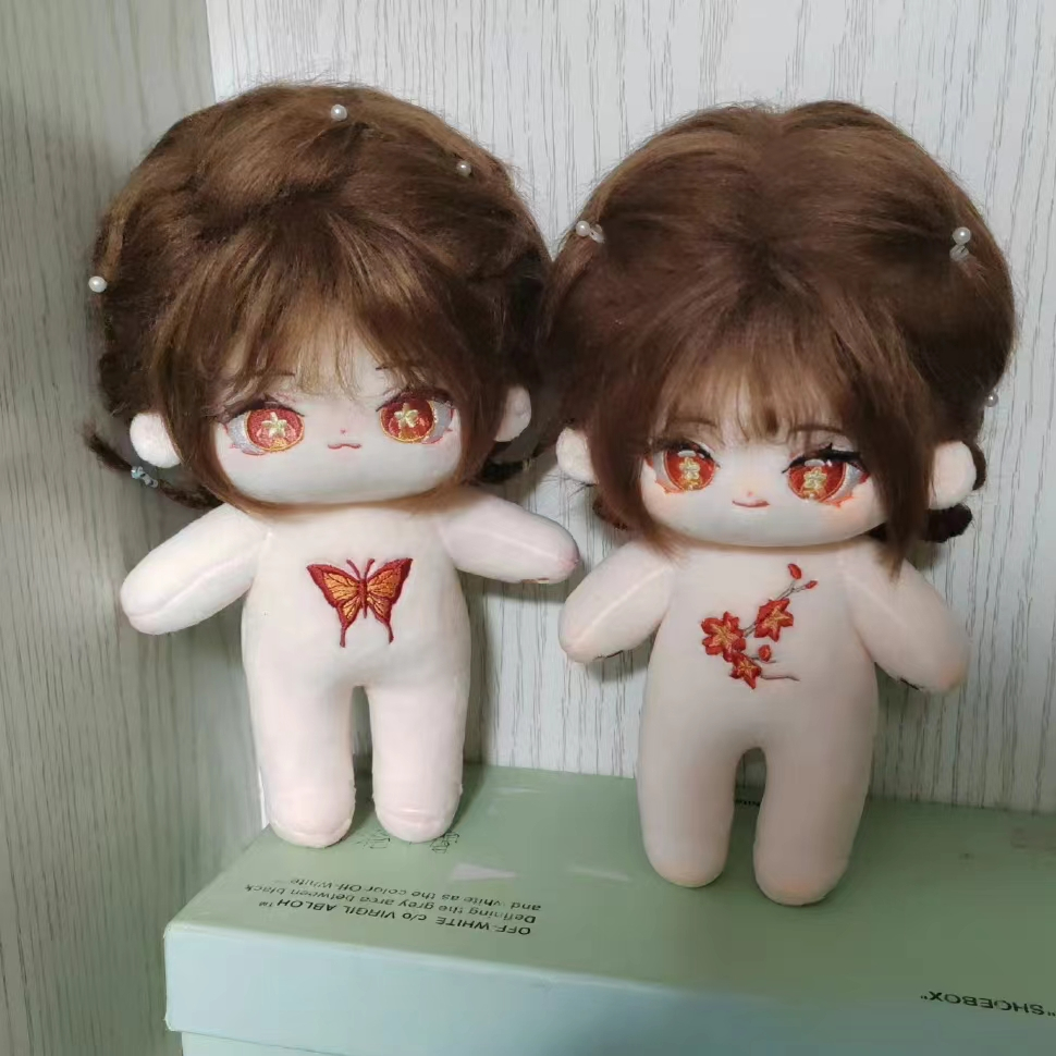 [READY STOCK] doll hutao genshin impact boneka hutao doll 20cm hutao - butterfly