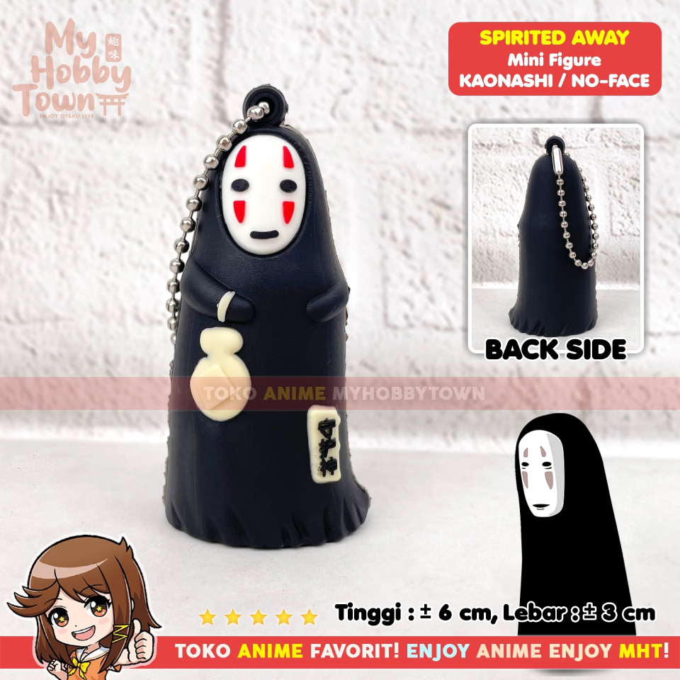 Gantungan Kunci Figure Anime Spirited Away Kaonashi No Face