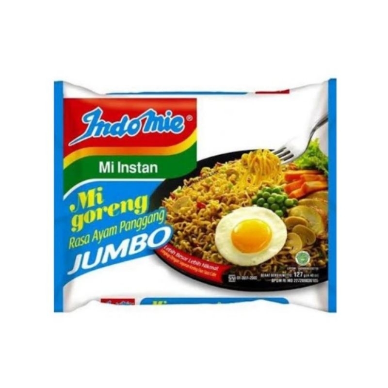 

Indomie Instan Goreng Jumbo exp. Mar 2025