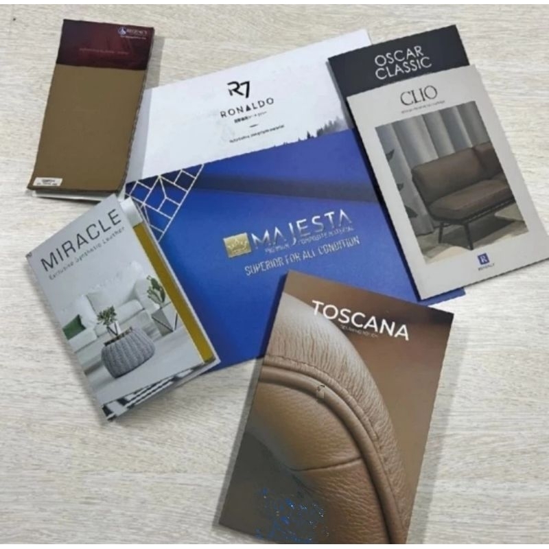 Katalog Kain Kursi Warna Lengkap