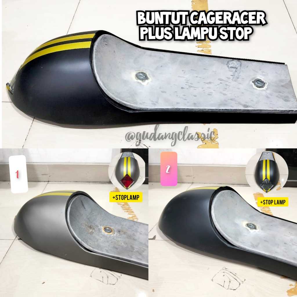 Hornet Caferacer Jok Hornet Caferacer Jok Hornet Buntut Tawon Buntut Caferacer plus lampu stop