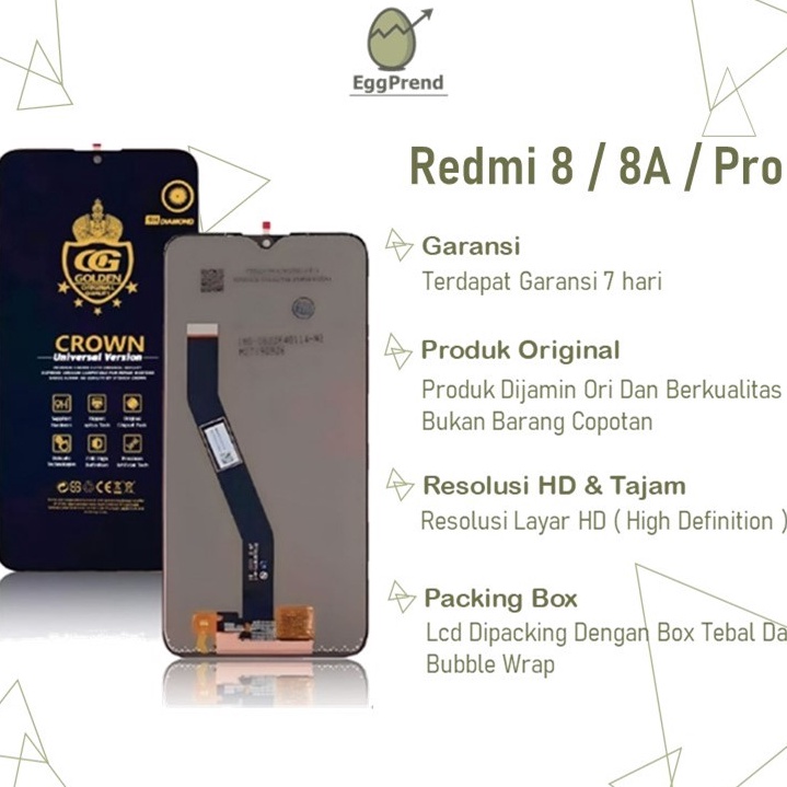 Harga Murah LCD TOUCHSCREEN XIAOMI REDMI 8  8A  8A PRO COMPLETE ORIGINAL FULLSET  LCD REDMI 8  LCD R