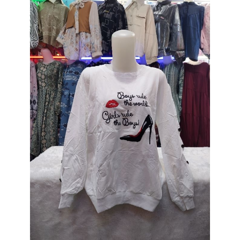 [ld 110] atasan wanita bahan kaos import renda