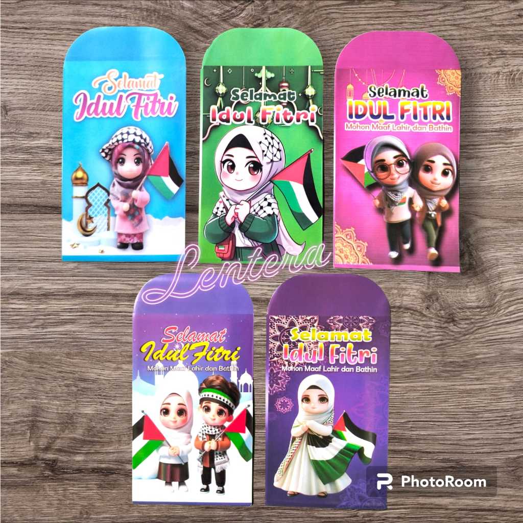 

Angpao / Amplop Lebaran Gambar Palestina
