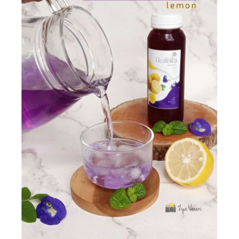 

Helathtea (Blossom Syrup) Sirup Telang Lemon dan sereh