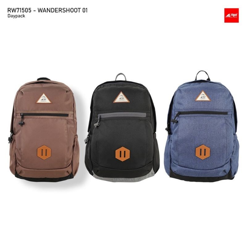 TAS PUNGGUNG TAS LAPTOP 25L AREI WANDERSHOOT ORIGINAL